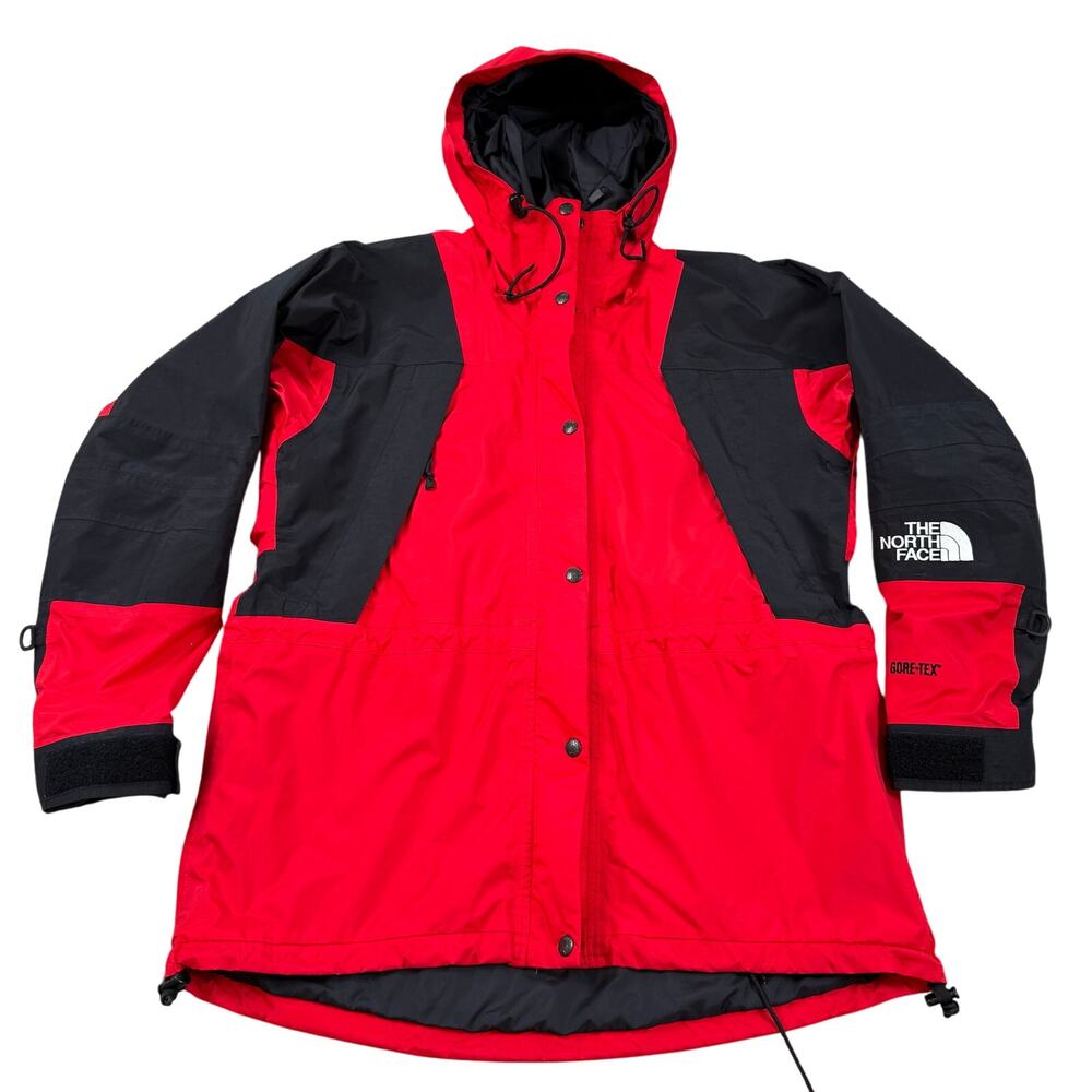The North Face Mountain Light Gore-Tex Parka Women's M Red Vintage 90s